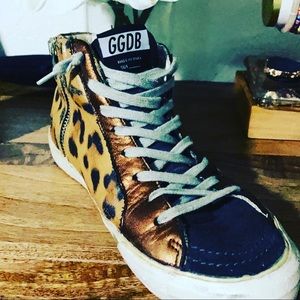 Golden Goose Leopard Slides GUC 37/7